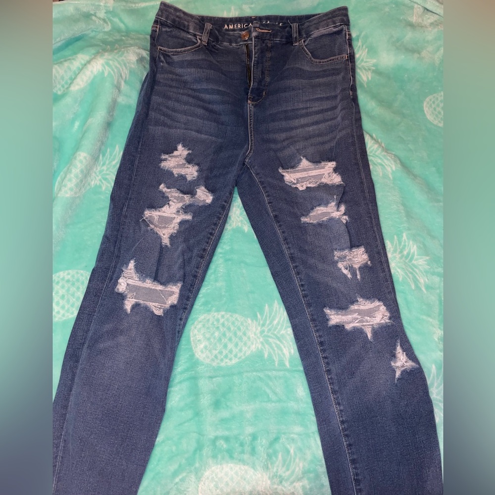 American eagle skinny jeans. Size 10